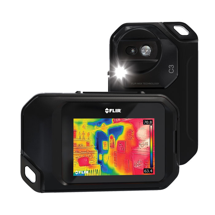 FLIR Launched Five New Thermal Cameras at CES 2017: Third Generation FLIR ONEs, FLIR Duo Thermal/Visible Drone Cameras, and FLIR C3 Rugged Pro Camera